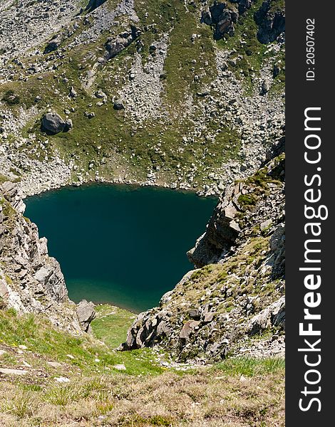 National park the seven Rila lakes (Bulgaria)