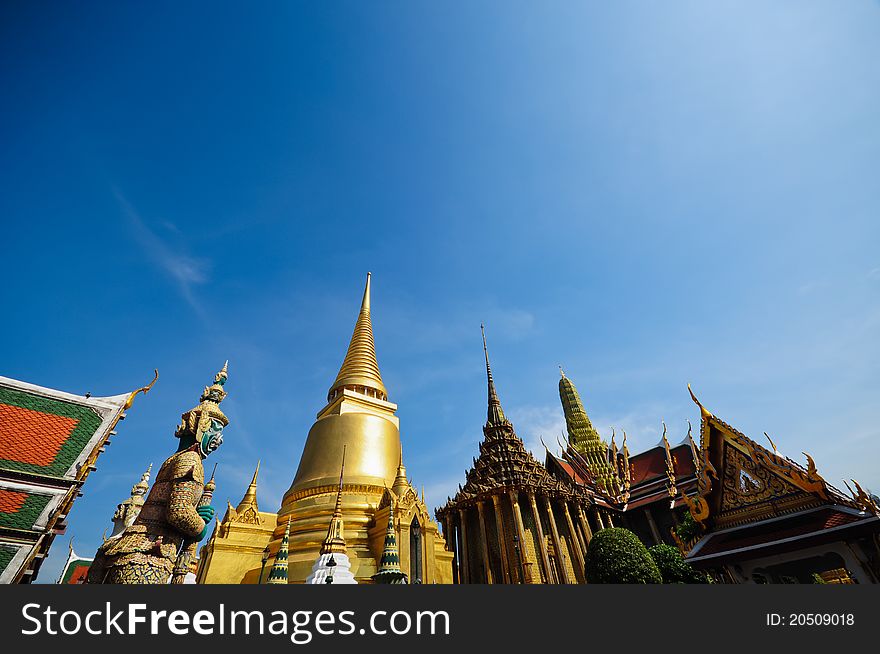 Wat Pra Kaew Grand Palace Bangkok