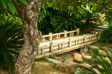 Wooden Bridge Royalty Free Stock Photo
