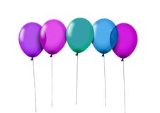 Party Balloons Stock Photos