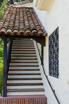 Spanish Style Staircase Royalty Free Stock Photos Spanish Style Staircase Royalty Free Stock Photos