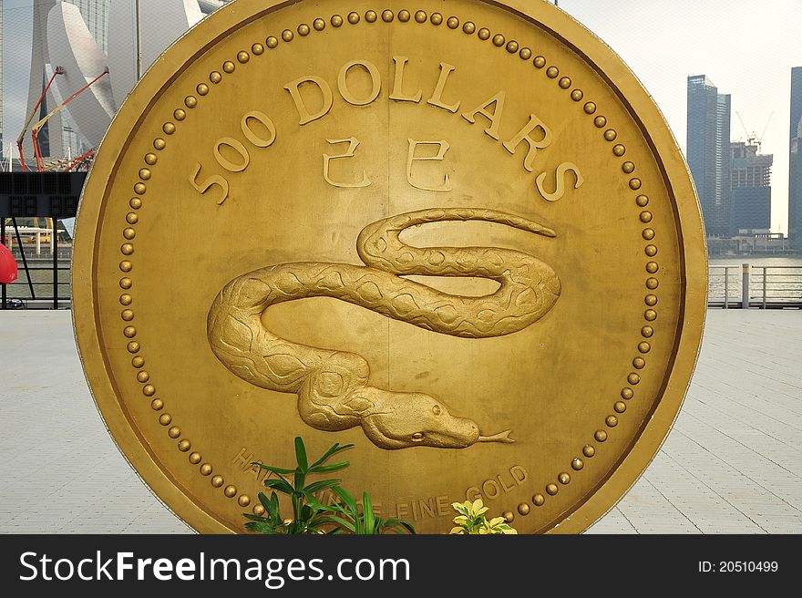 Gold Coin Snake