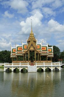 Bang Pa In Palace,Ayuthaya Province,Thailand. Royalty Free Stock Image Bang Pa In Palace,Ayuthaya Province,Thailand. Royalty Free Stock Image