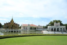 Bang Pa In Palace,Ayuthaya Province,Thailand. Royalty Free Stock Photo Bang Pa In Palace,Ayuthaya Province,Thailand. Royalty Free Stock Photo
