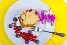 Currant Blueberry Cake Stock Photos Currant Blueberry Cake Stock Photos