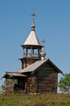 Sacred Place. Beautiful Kizhi Island Royalty Free Stock Images Sacred Place. Beautiful Kizhi Island Royalty Free Stock Images
