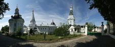 Trinity Sergius Lavra In Sergiev Posad. Ppanorama Stock Photos Trinity Sergius Lavra In Sergiev Posad. Ppanorama Stock Photos