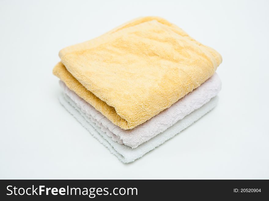Is the appearance of a pile of towels.