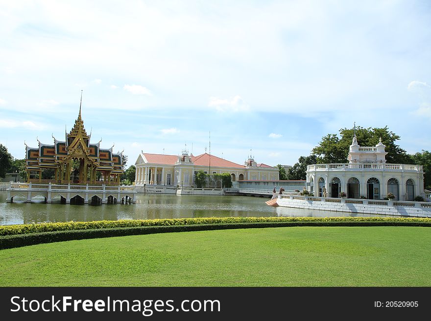 Bang Pa In Palace,Ayuthaya Province,Thailand.