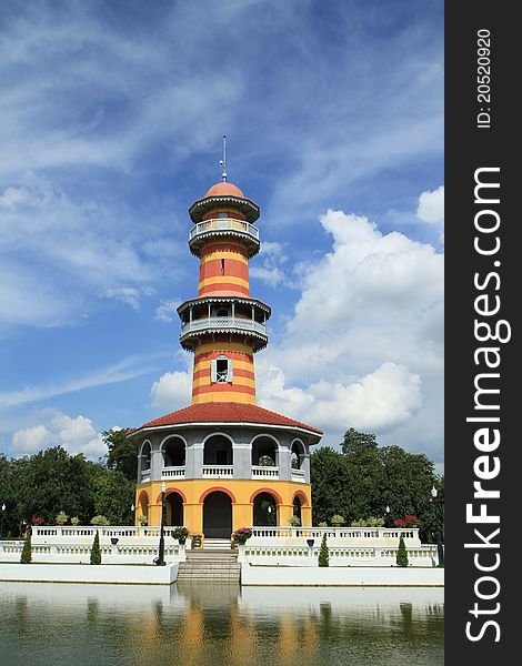 Wehart Chamrun Throne in Bang pa-in , Thailand