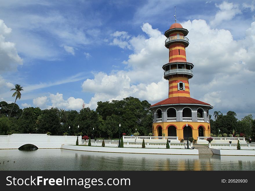 Wehart Chamrun Throne In Bang Pa-in , Thailand