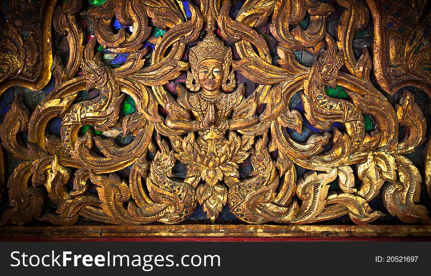 Burmese Decorative Panel