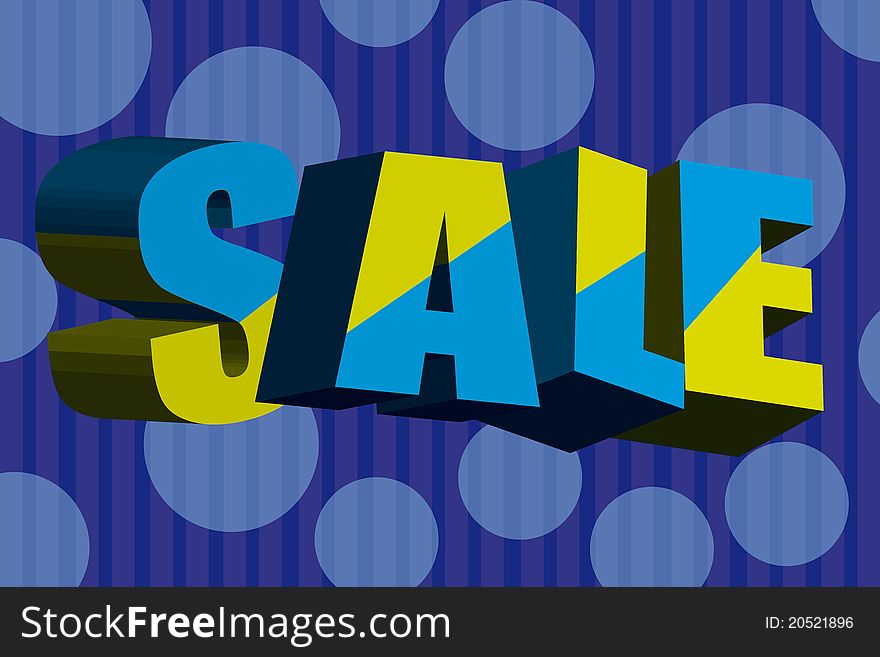 Green and blue sale over blue circles and lines background. vector. Green and blue sale over blue circles and lines background. vector