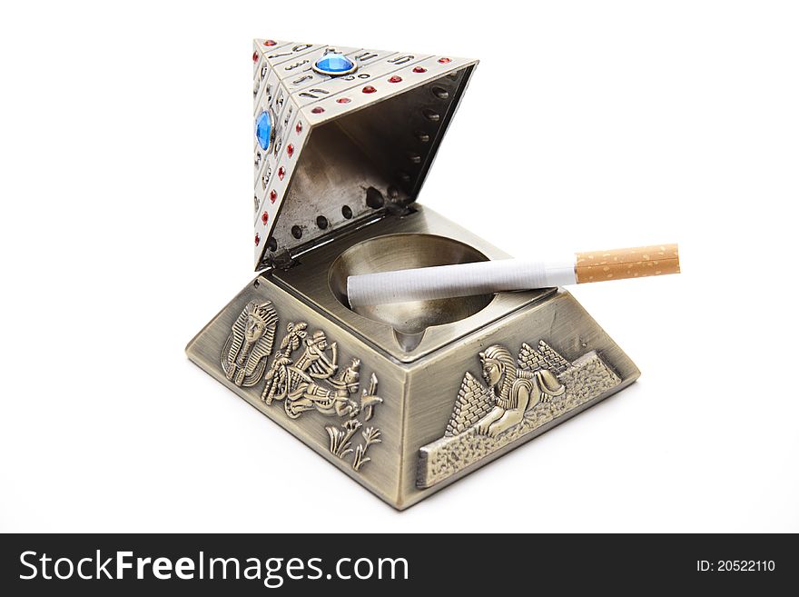 Pyramid With Cigarette