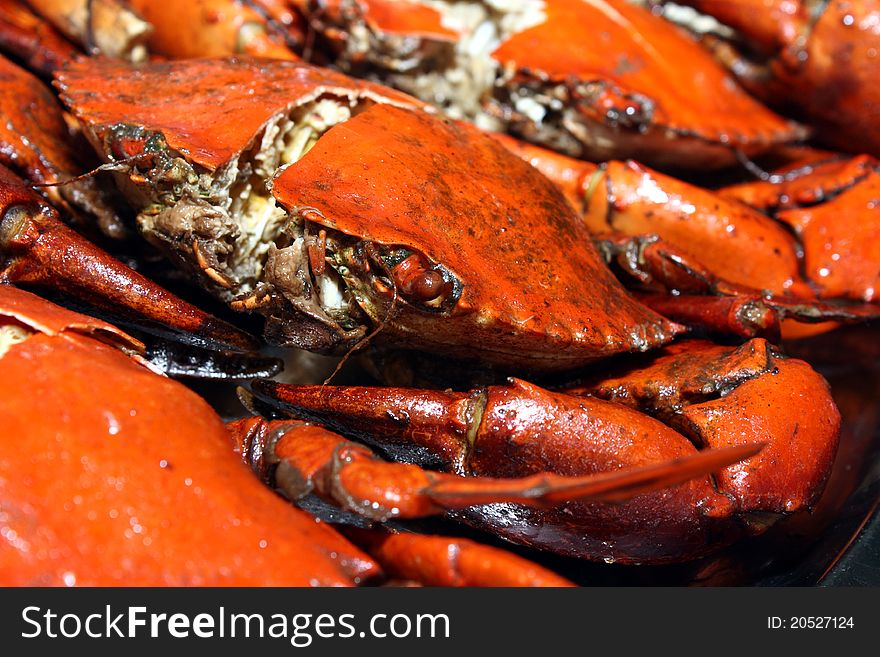 Deep-Fried Meat Crab