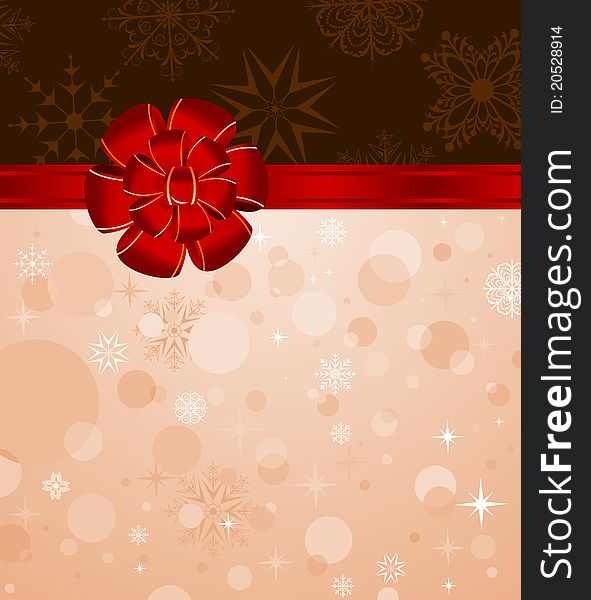 Illustration Christmas background with set balls for holiday design - vector