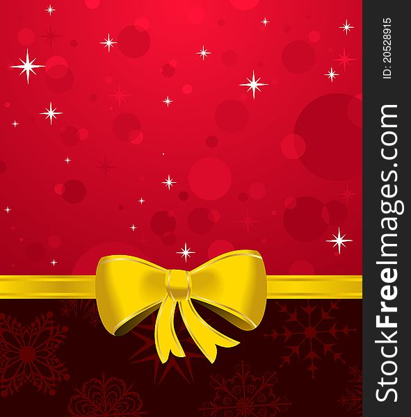 Illustration Christmas packing or background - vector