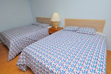 Double Beds Royalty Free Stock Photos