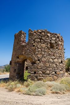 Old Stone Windmill Royalty Free Stock Photo Old Stone Windmill Royalty Free Stock Photo