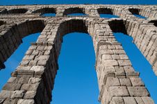 Roman Aqueduct Of Segovia Royalty Free Stock Photos Roman Aqueduct Of Segovia Royalty Free Stock Photos