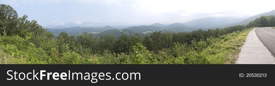 Foothills Parkway Pano 2