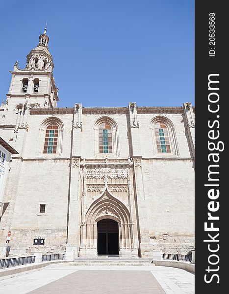 Church in Medina de Rio Seco in the province of Valladolid, Spain. Church in Medina de Rio Seco in the province of Valladolid, Spain