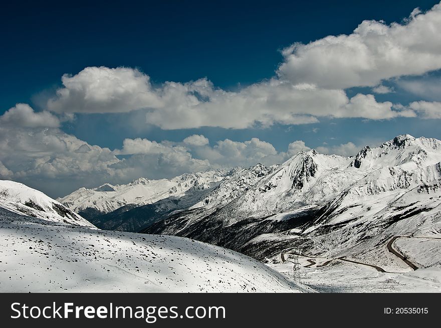 Snow Mountains, China