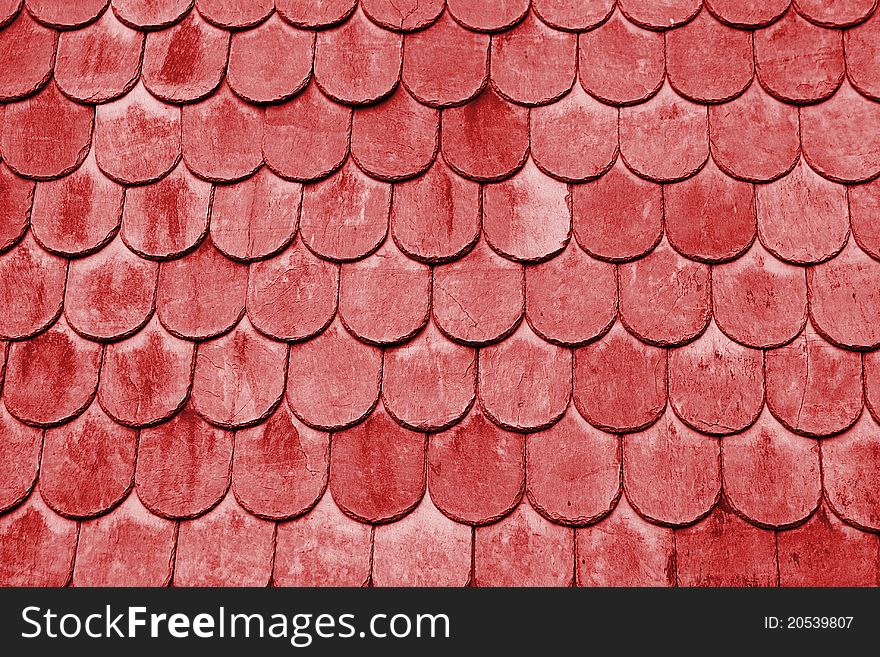 Roof tile close up background