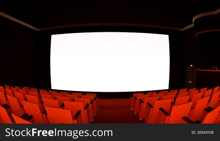 Image of the inside the theater