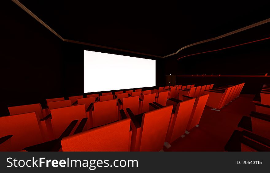 Image of the inside the theater