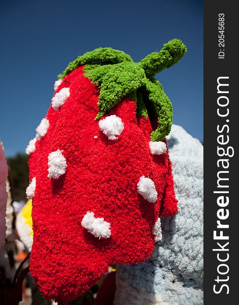 The Colorful of Strawberry Hat