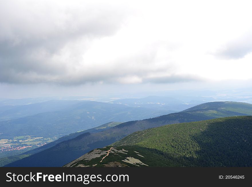 High mountains