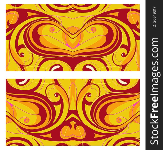 Vector illustration of artistic backdrop with decorative ornament. Vector illustration of artistic backdrop with decorative ornament