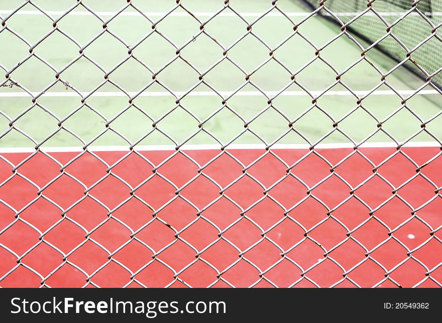 View of Tennis court outside. View of Tennis court outside