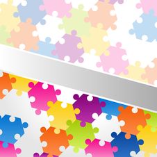 Abstract Background Vector Colorful Puzzle Royalty Free Stock Images Abstract Background Vector Colorful Puzzle Royalty Free Stock Images