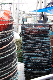 Crab Traps Royalty Free Stock Images Crab Traps Royalty Free Stock Images
