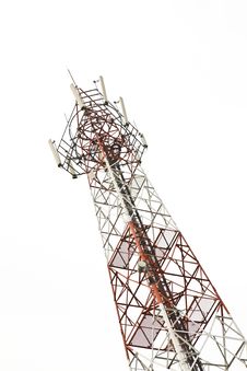 Mobile Phone Communication Tower Royalty Free Stock Photo Mobile Phone Communication Tower Royalty Free Stock Photo