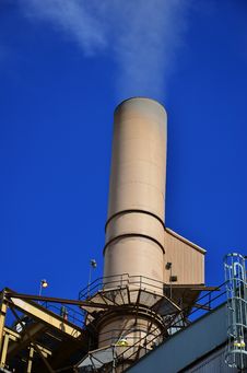 Smokestack Of A Coal Power Plant Royalty Free Stock Image Smokestack Of A Coal Power Plant Royalty Free Stock Image