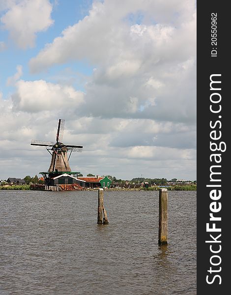 Windmill In Netherland