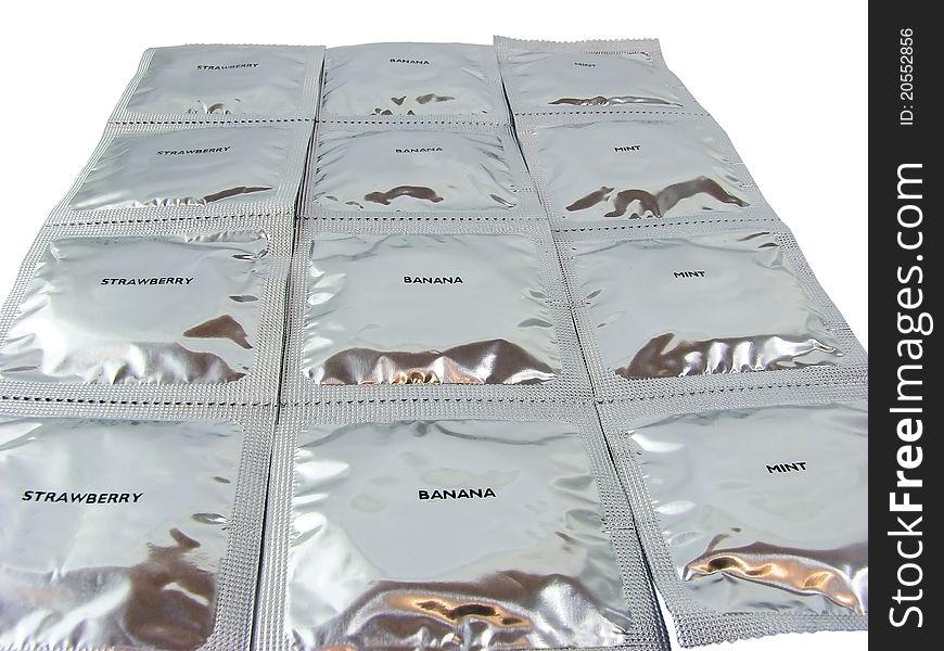 Condom Packages With Different  Smell