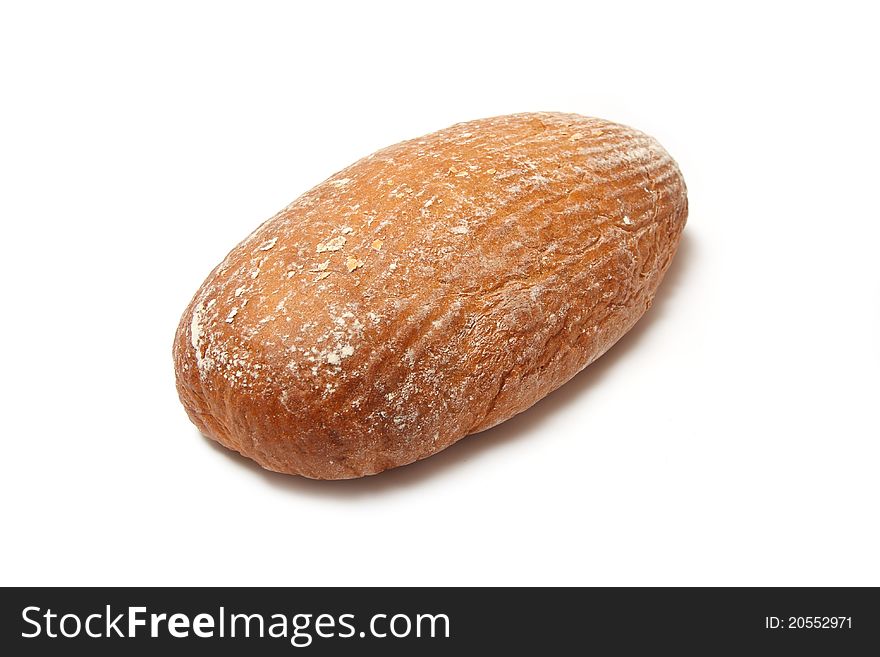 Bread on a white background. Bread on a white background