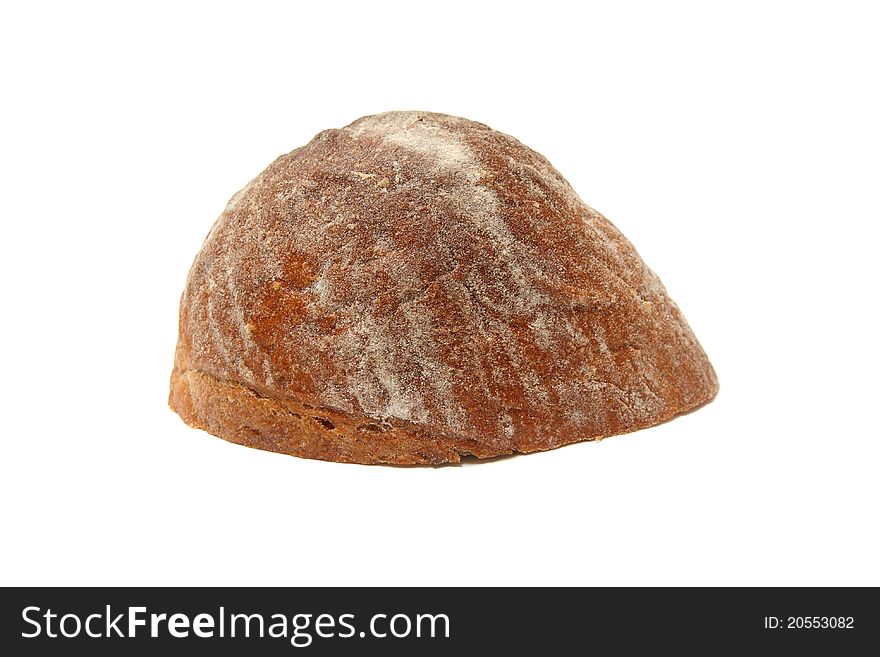 Bread on a white background. Bread on a white background