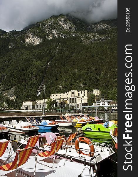 Riva del Garda city