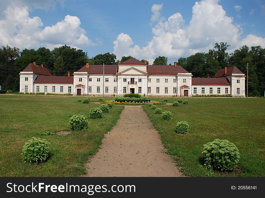 Beautiful Varaklani palace in Latvia
