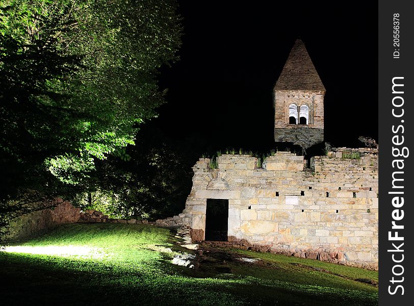 Vallate Abbey (Valtellina - Italy) northern Italy