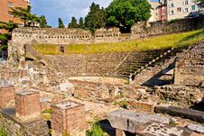 Roman Theater In Trieste Royalty Free Stock Photo Roman Theater In Trieste Royalty Free Stock Photo