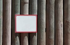 Blank Sign Royalty Free Stock Photography Blank Sign Royalty Free Stock Photography
