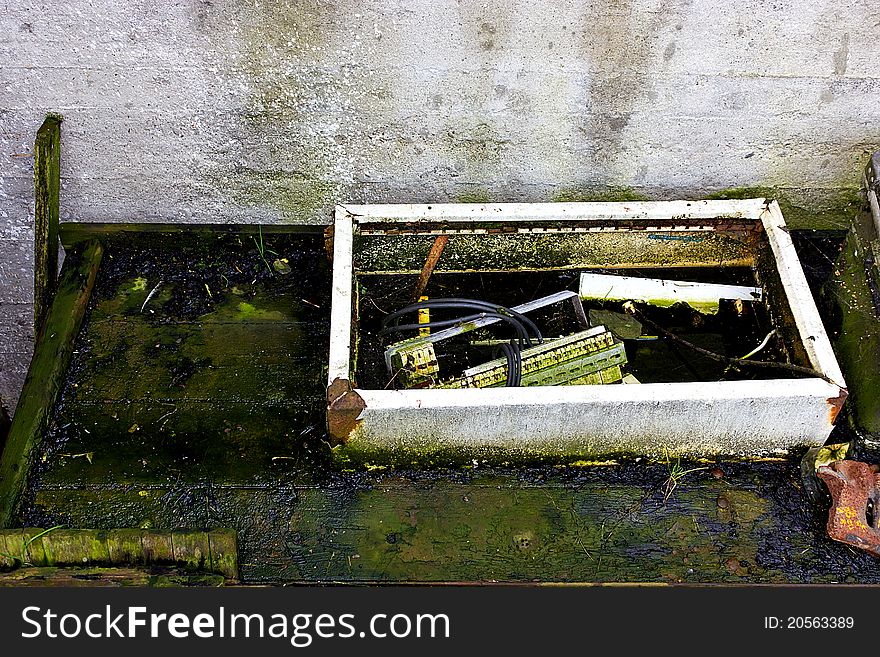 Rusty old box