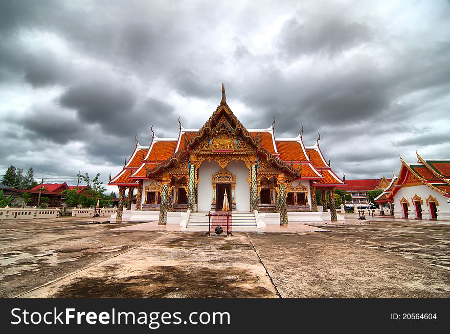 House Of Worship, Thai Temple (HDR)