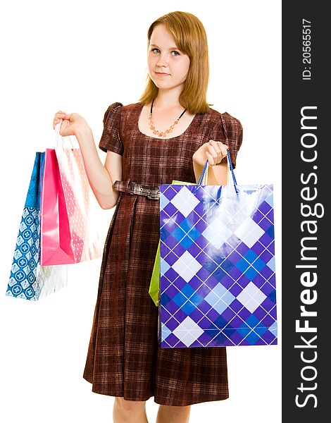 Girl With Shopping
